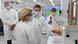 Ursula von der Leyen at the Pfizer factory in Belgium Ursula von der Leyen at the Pfizer factory in Belgium