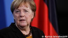 March 30, 2021***
German Chancellor Angela Merkel addresses a press conference on March 30, 2021 in Berlin on the further use of AstraZeneca's vaccine, amid the new coronavirus COVID-19 pandemic. - The German cities of Berlin and Munich on March 30 suspended vaccinations with the AstraZeneca jab for under-60s, as further reports emerge of blood clots among people who have received it. (Photo by Markus Schreiber / POOL / AFP)