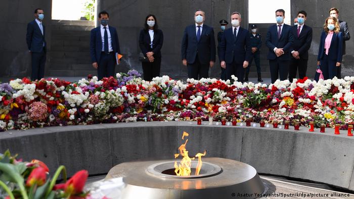 Armenien Jahrestag des Massakers während des Ersten Weltkriegs in Jerewan