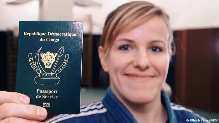 Marie Branser, Leichthletin | mit Pass der Demokratischen Republik Kongo