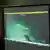 Military personnel display a video showing what is believed to be the sunken Indonesian Navy KRI Nanggala-402 submarine