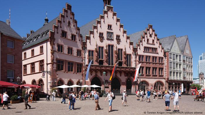 Römer city hall in Frankfurt am Main