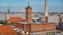 Rotes Rathaus, Nikolaiviertel, Mitte, Berlin, Deutschland