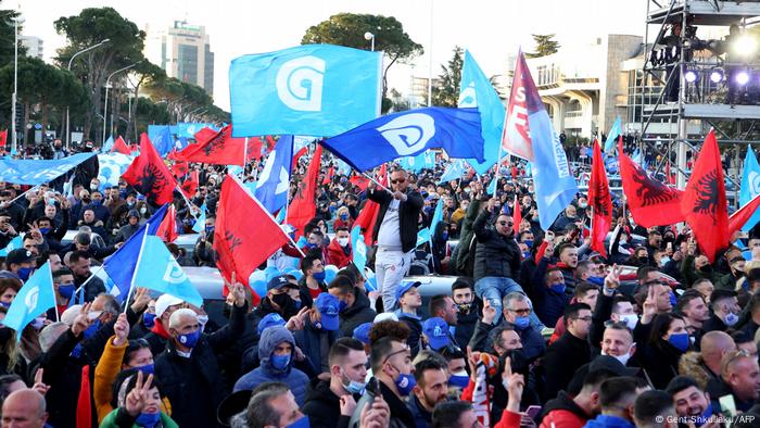 Albanien | Parlamentswahlen 2021 | Tableau 26.04.21