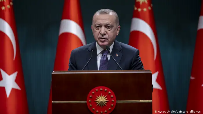 土耳其总统埃尔多安支持哈马斯