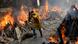 pyres in India and man pyres in India and man