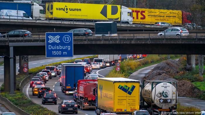 Deutschland Autobahnkreuz Kaiserberg | Spaghetti-Knoten