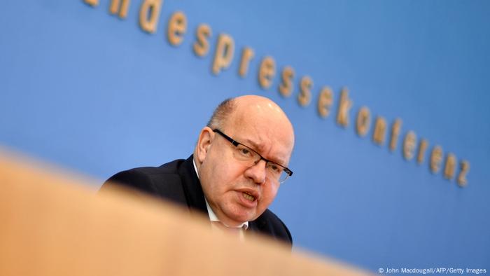 Peter Altmaier, ministro alemán de Economía.