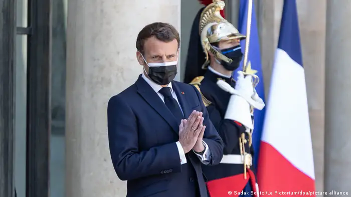 Frankreich Kongo Felix Tshisekedi und Emmanuel Macron 