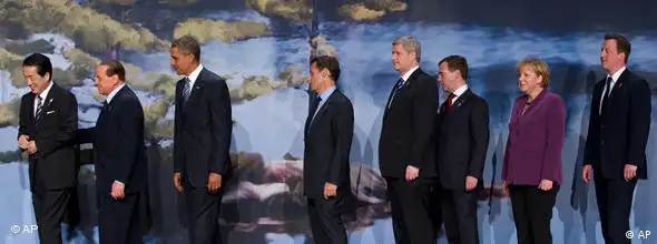 NO FLASH G8 Gipfel in Kanada