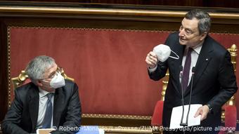 Μάριο Ντράγκι, Βουλή