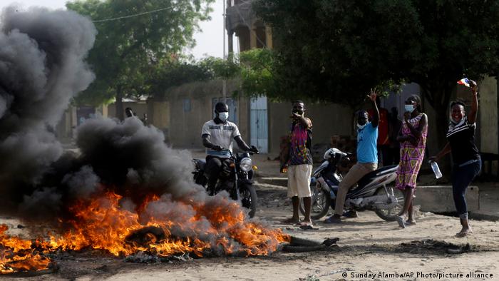 Protests in N'Djamena