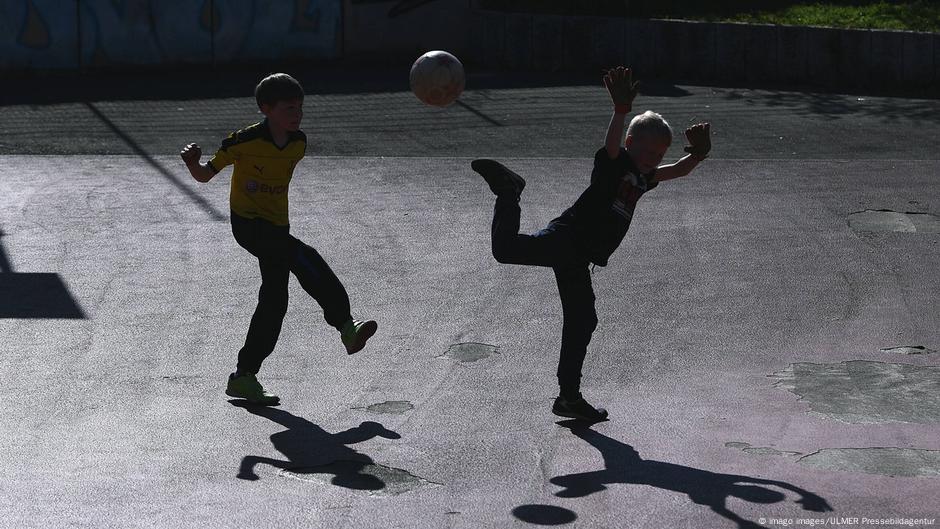 Klinci na igralištu u Tibingenu