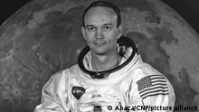 File photo - Houston, TX - -- Portrait of Michael Collins, Command Module (CM) Pilot of Apollo 11 Lunar Landing Mission taken on May 1, 1969. Apollo 11 was Collins' second and final trip to space. He previously piloted the Gemini 10 mission on July 18, 1966. On that mission Collins completed two periods of extravehicular activity (EVA). Apollo 11 launched on July 16, 1969. Collins remained in Lunar orbit aboard the CM Columbia, while his crew mates Neil Armstrong and Buzz Aldrin landed on the Moon.. --- American astronaut Michael Collins, who flew the Apollo 11 command module while his crewmates became the first people to land on the Moon on July 20, 1969, died on Wednesday after battling cancer, his family said. Photo by NASA via CNP /ABACAPRESS.COM