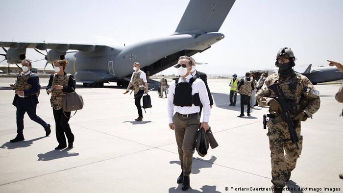 Heiko Maas, Bundesaussenminister SPD reist zu einem Besuch nach Pakistan und Afghanistan