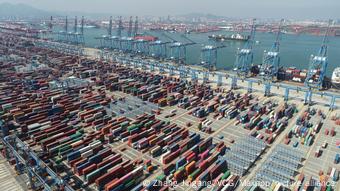 λιμάνι, ΖινΤσινγκντάο, Κίνα,