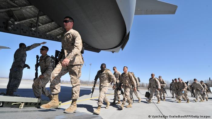 روند بازگشت نیروهای امریکایی از افغانستان