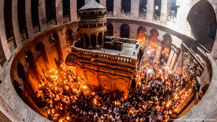 Появата на благодатния огън в Йерусалим