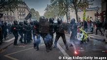 Сутички на Першотравень у Парижі: 46 людей затримано