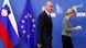 Belgien EU Slowenien Janez Jansa und Ursula von der Leyen Treffen Belgien EU Slowenien Janez Jansa und Ursula von der Leyen Treffen