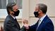Britain's Foreign Secretary Dominic Raab, right, welcomes US Secretary of State Antony Blinken Britain's Foreign Secretary Dominic Raab, right, welcomes US Secretary of State Antony Blinken