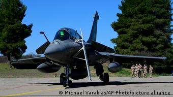 Griechenland Rafale Kampfjet der französischen Luftwaffe