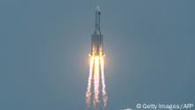 Weltspiegel | China Rakete Langer Marsch 5B