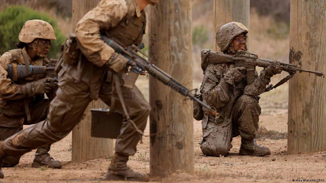 ABD ordusunda görevli kadın askerler