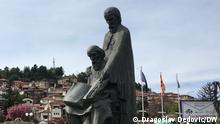 Споменикот на сесловенските просветители, св.Кирил и Методиј во Охрид