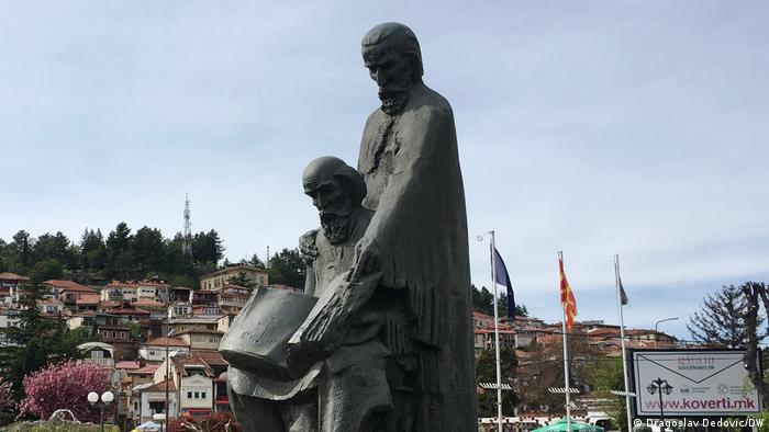 Nordmazedonien | Ohrid | Denkmal Kyrill und Method