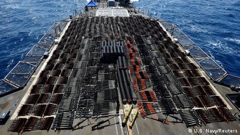 US Navy seizes weapons in Arabian Sea amid Yemen war