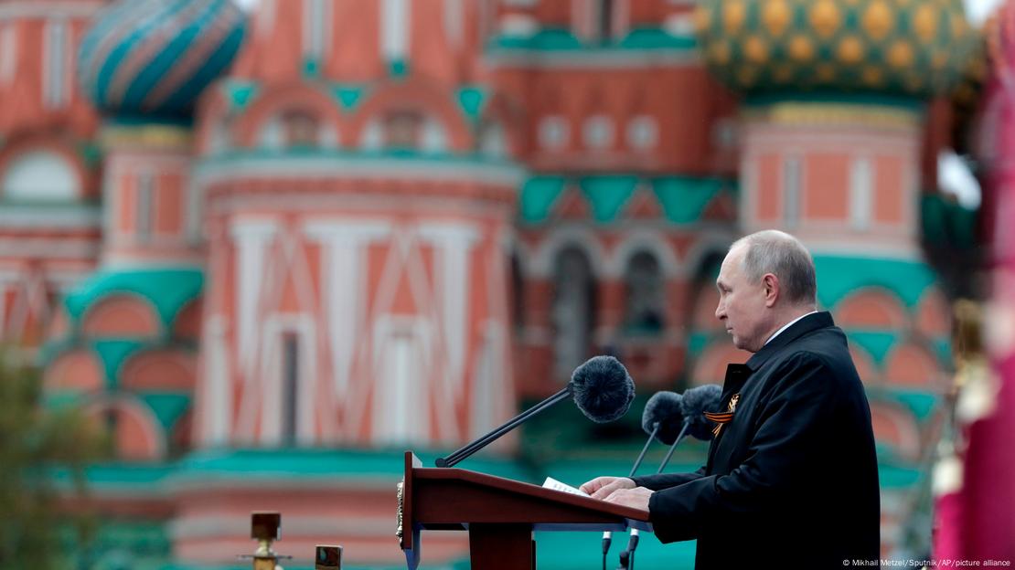 Putin discursa no Dia da Vitória em 2021