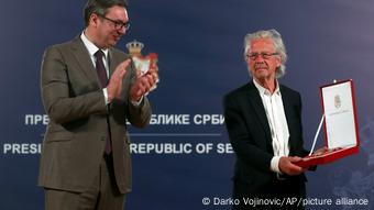 Serbien Belgrad | Verleihung des Karadjordje-Orden an Peter Handke