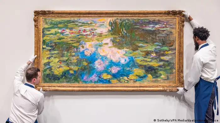 USA New York | Claude Monet Seerosenteich bei Sotheby's