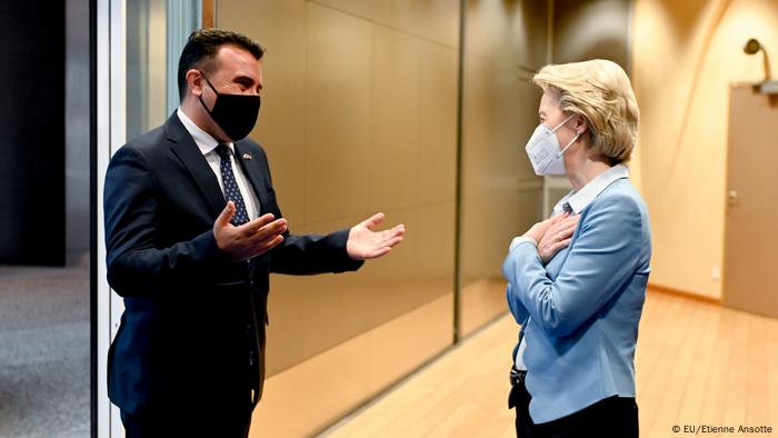 Besuch des nordmazedonischen Premierministers Zoran Zaev bei der Europäischen Kommission