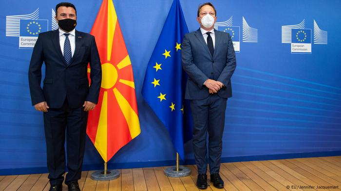 Besuch des nordmazedonischen Premierministers Zoran Zaev bei der Europäischen Kommission