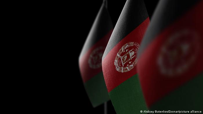 Afghanistan Flagge Symbolbild