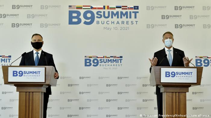 România București B9 summit B9 Duda Iohannis 