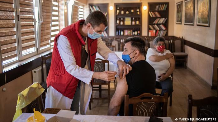 Serbien Ochse gegen Impfung 