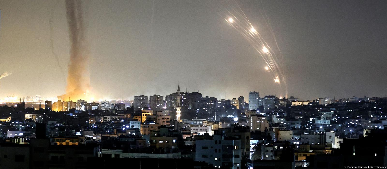 Hamás disparó lluvia de cohetes a Israel por ataques en Gaza