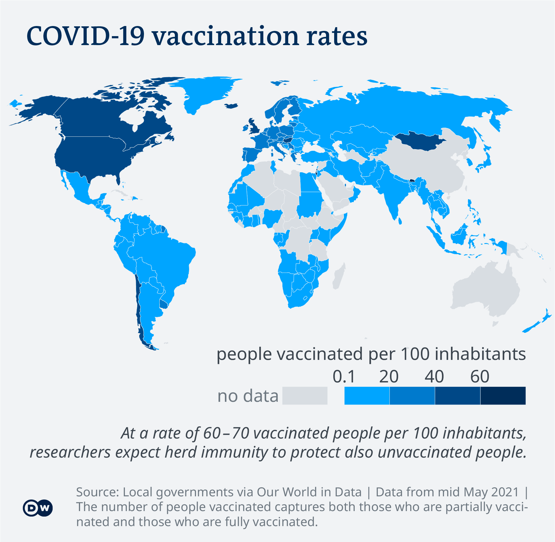 Covid 19 Vaccinations What S The Progress Science In Depth Reporting On Science And Technology Dw 12 05 2021