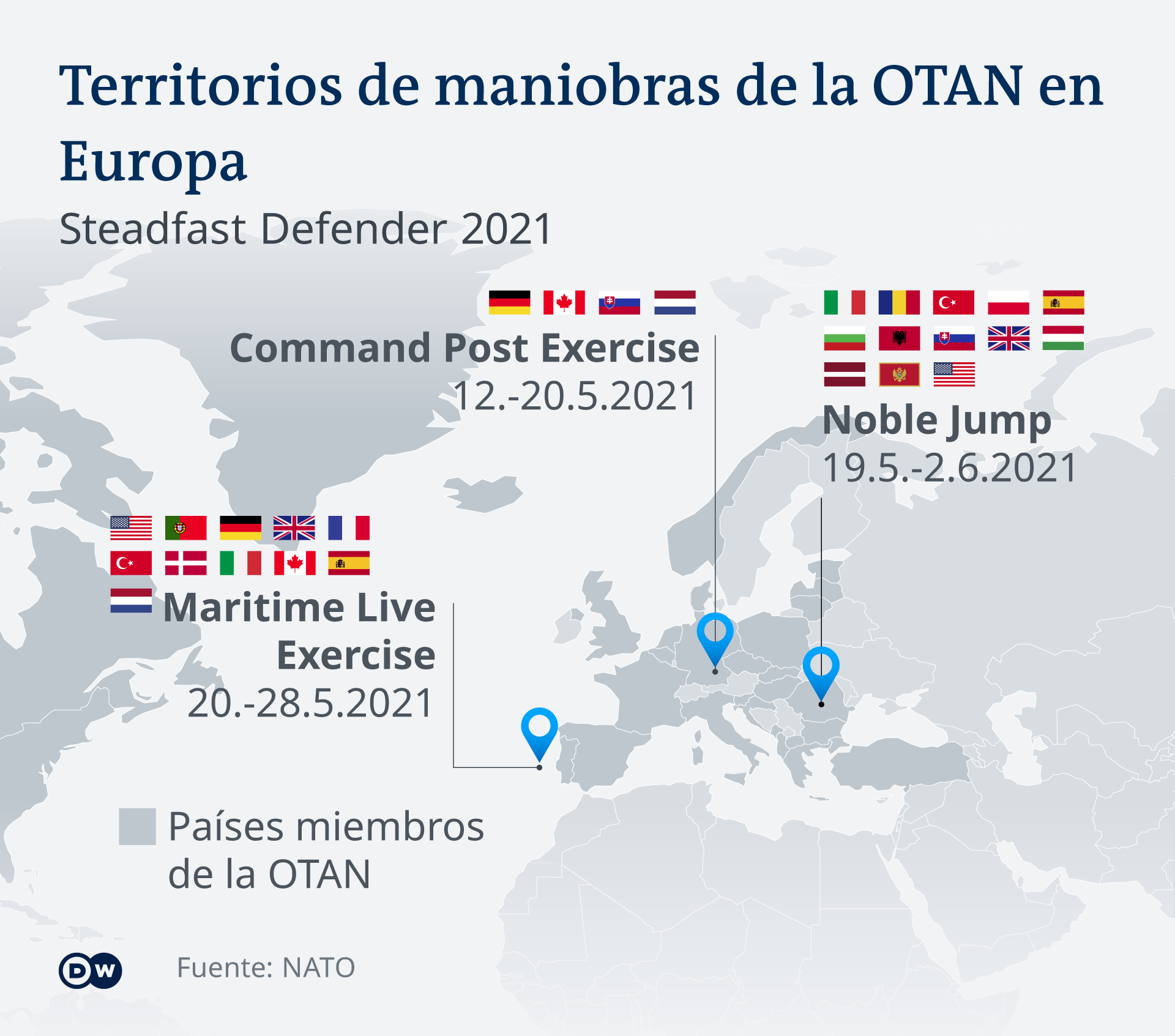 Maniobras De La Otan En Europa Cuan Transparentes Son El Mundo Dw 12 05 2021