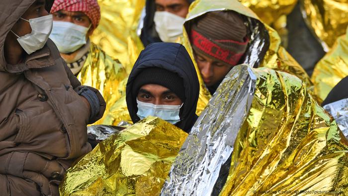 Italien Lampedusa | Coronavirus | Ankunft Flüchtlinge Italien Lampedusa | Coronavirus | Ankunft Flüchtlinge