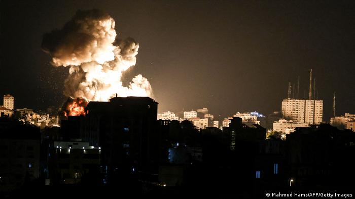 Palästina Gazastreifen | Israelische Luftschläge in der Nacht