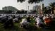 Jemaah salat Id di Masjid Al-Azhar, Jakarta, Kamis (13/05) pagi Jemaah salat Id di Masjid Al-Azhar, Jakarta, Kamis (13/05) pagi