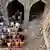 صلاة العيد في أنقاض  مسجد المصفي في الموصل الذي يعود للعصر الأموي (13 مايو/ أيار 2021)
