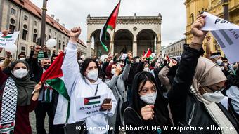 Free Palästina-Demonstration am 11. Mai 2021 in München