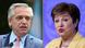 Kombo Alberto Fernández mit Kristalina Georgieva Kombo Alberto Fernández mit Kristalina Georgieva