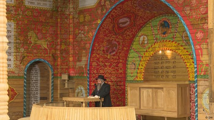 Una sinagoga simbólica también forma parte de la cultura del recuerdo.