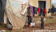 4) Coronavirus und Hunger bedrohen auch die Flüchtlingscamps bei Idlib, Syrien. © HIHFAD/Welthungerhilfe